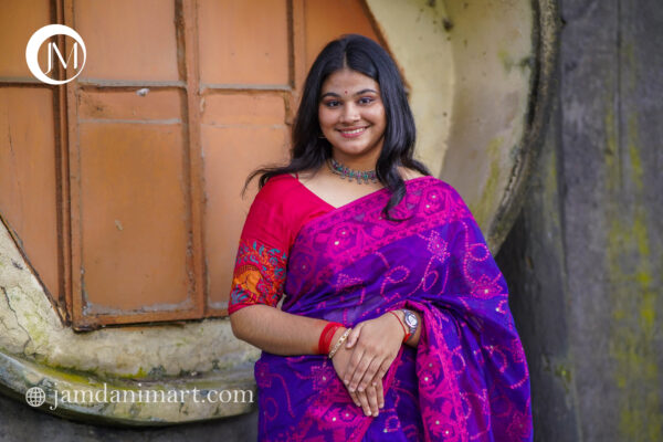 100 Count Jamdani – The Pinnacle of Elegance - Image 2
