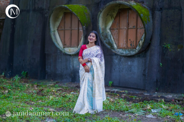 84 Count Jamdani sarees - Image 2