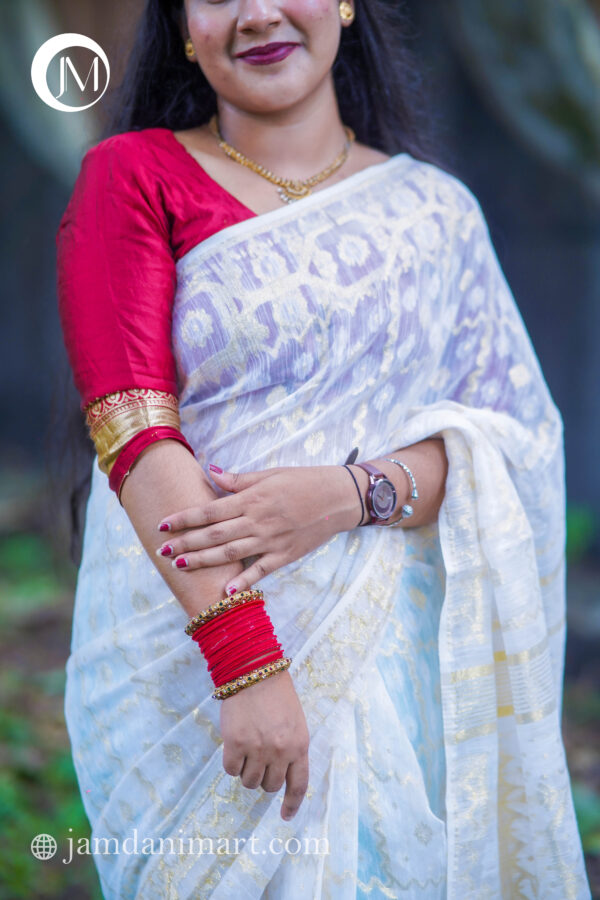 84 Count Jamdani sarees - Image 4
