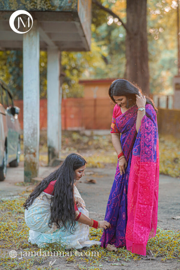 100 Count Jamdani – The Pinnacle of Elegance - Image 4